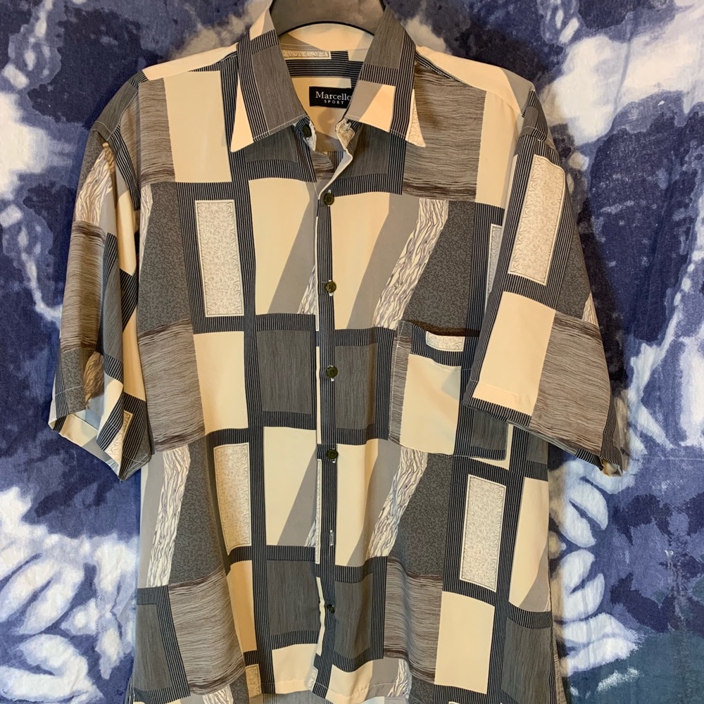 vintage casual button down
